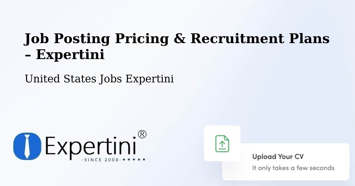 Job Posting Pricing & Recruitment Plans – Paragould - Paragould, United States Jobs Expertini